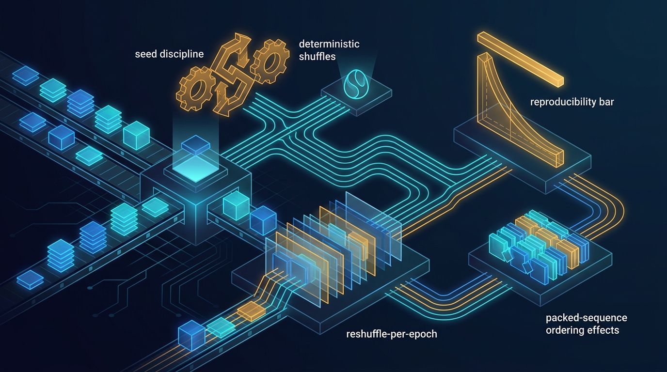 Data Shuffling and Seed Discipline