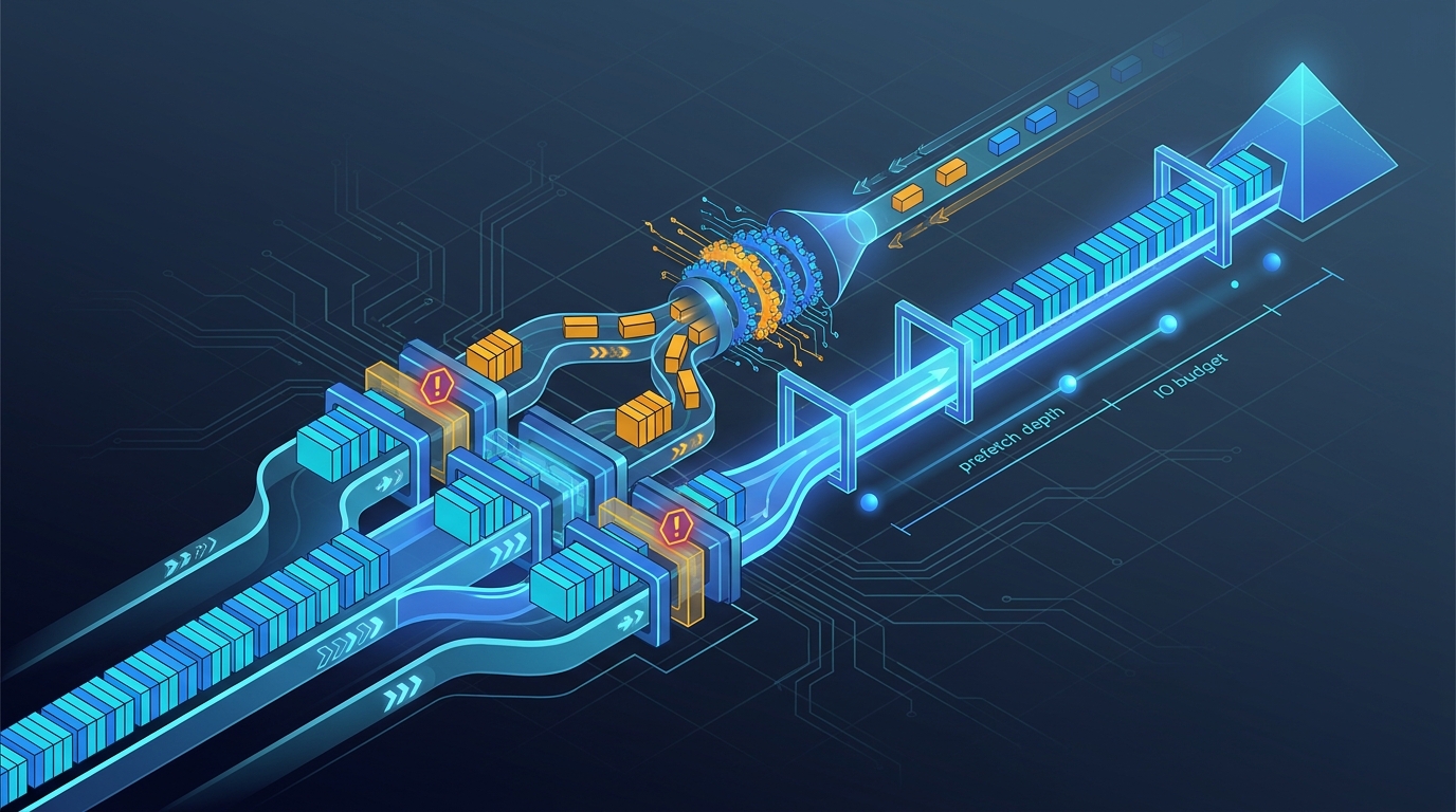 Dataloader throughput and stalls: making the input pipeline a first-class perf concern
