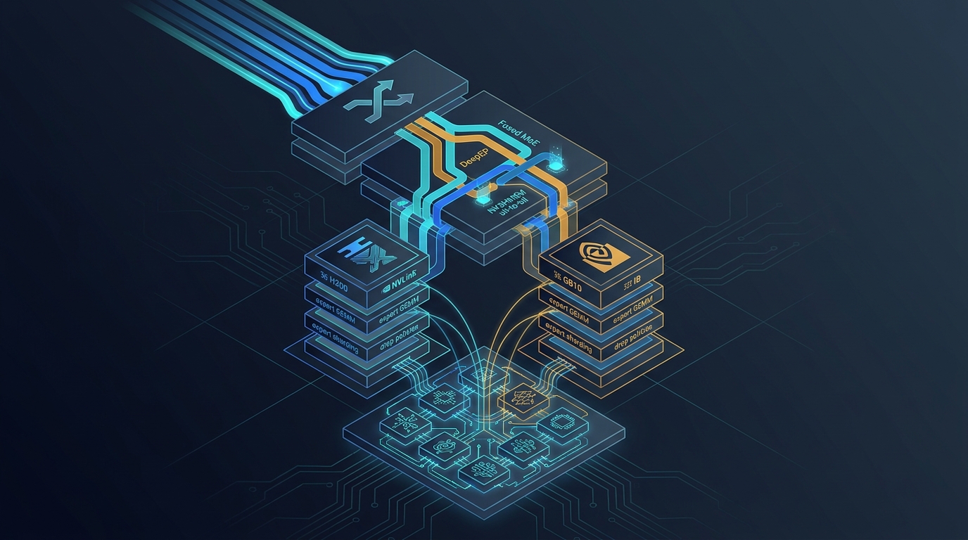 Fused MoE and DeepEP on NVIDIA: the dispatch layer we ship
