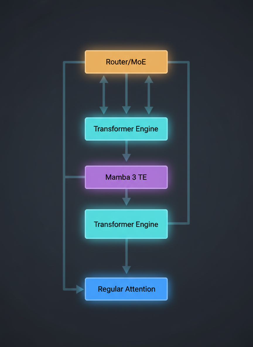 Complete architecture layer stack diagram