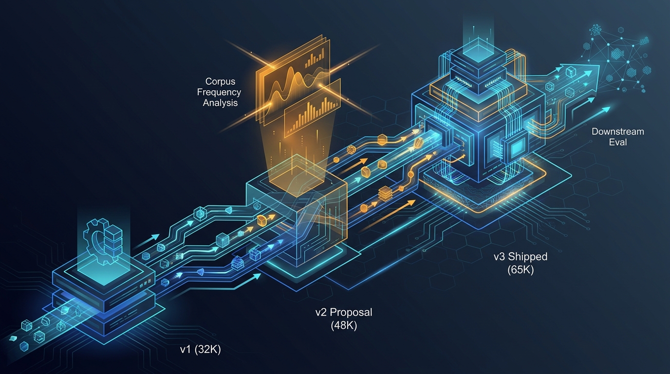 Tokenizer Evolution for C++ Code: From v2 Proposal to v3 Shipped