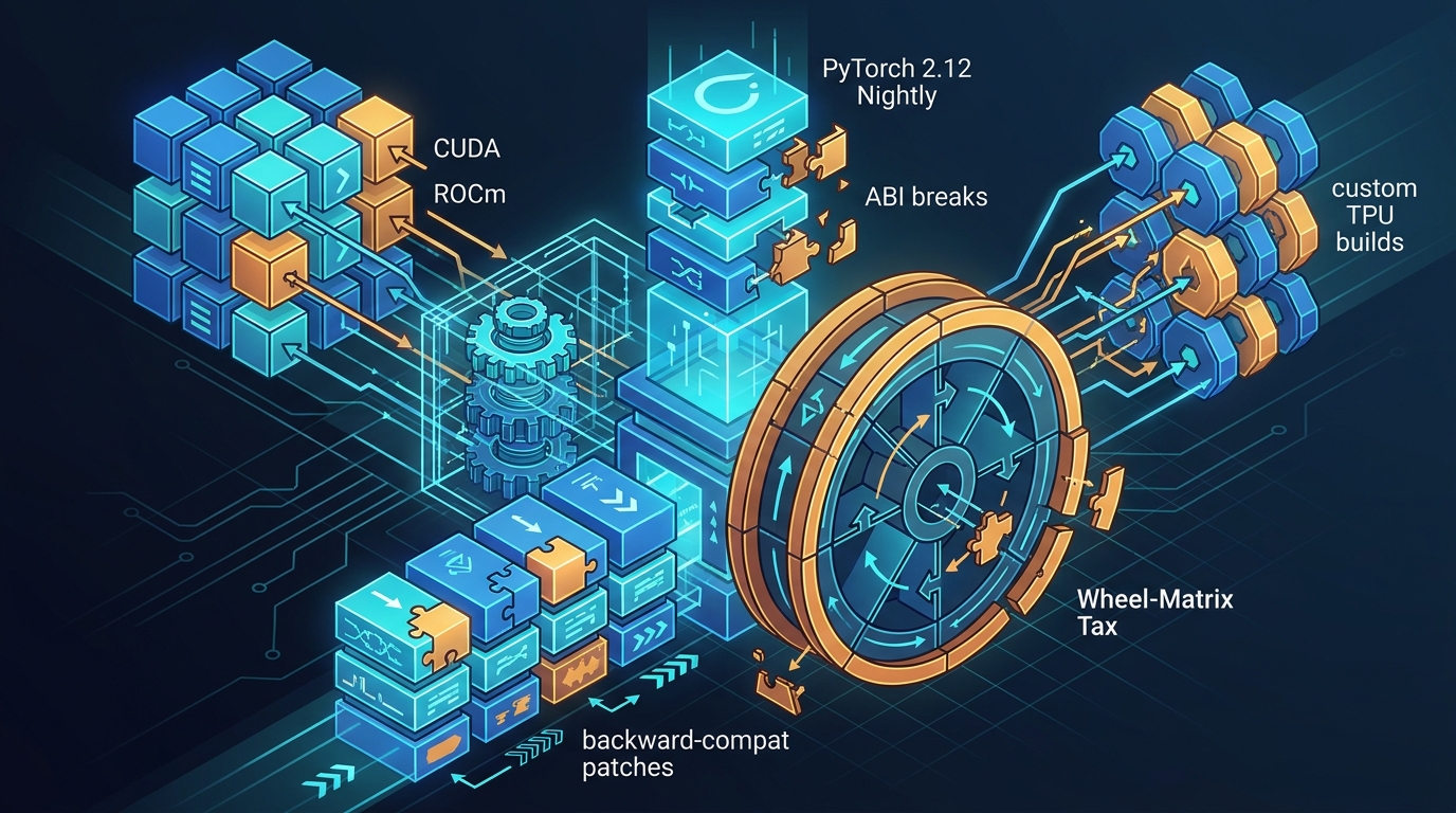 Living on PyTorch 2.12 Nightly: The nanochat ABI and Wheel-Matrix Tax